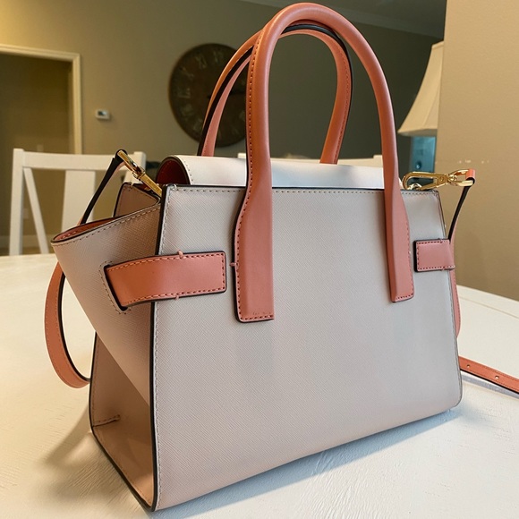 Michael Kors Carmen Blush Satchel NWT shoulder bag new - Picture 4 of 16